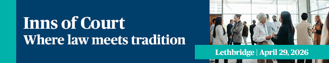 Inns of Court | Lethbridge | Thursday, April 10